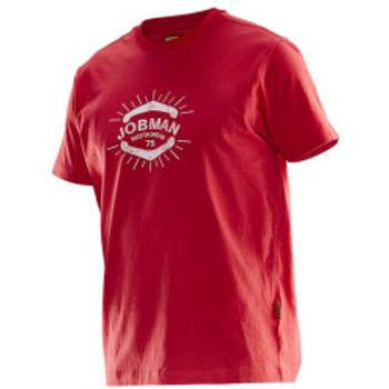 T-shirt manches courtes édition limitée rouge Herock Worker L / PCE