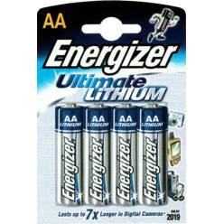 Pile alcaline Energizer Ultra+ AA (4 piles) / pce