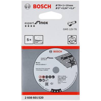 Disque à tronçonner carbure - Bosch - Multi Wheel - Expert