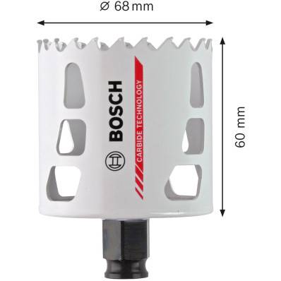 Scie cloche Bosch Carbide technology Ø68mm / pce