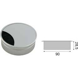 PASSE-CÂBLE ROND BLANC Ø 60 MM - 023767