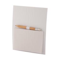 CreaStick Note L blanc bloc-notes autocollant personnalisé