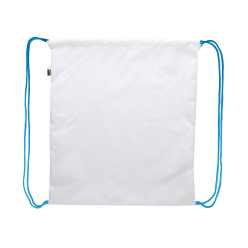 CreaDraw Kids RPET bleu blanc sac piscine personnalisé pour enfants