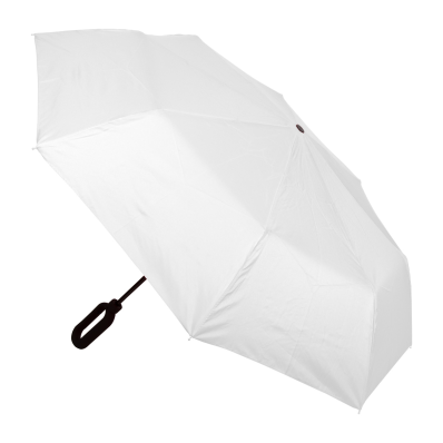 Brosmon blanc parapluie anti-tempête