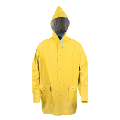 Yellow hot sale transparent raincoat