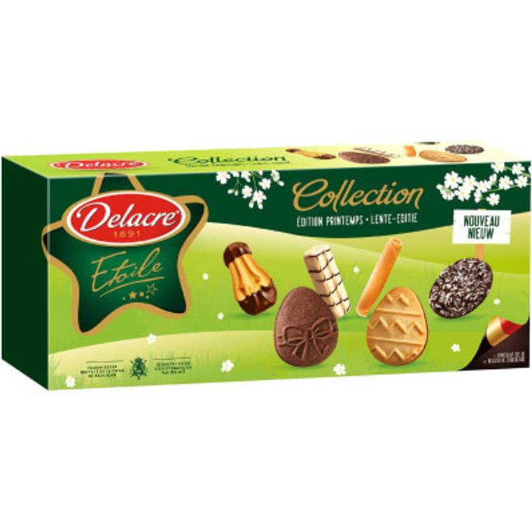 Delacre Collection biscuits, boîte de 140 g
