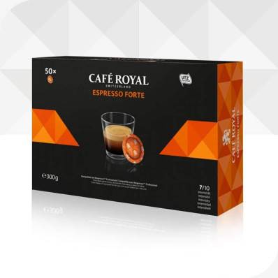 50 DOSETTES CAFE COMPATIBLES NESPRESSO PRO® - RISTRETTO - 1 Boite de 50  Dosettes Compatibles Nespresso Pro®