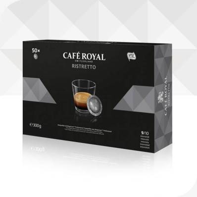 50 RISTRETTO capsules with Nespresso® * Professional